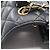 Timeless Chanel Matelassé V-stitch Top Handle 2-Way Shoulder Bag Navy blue - view 10