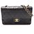 Timeless Borsa a Spalla Chanel Matelassé Double Flap Nero