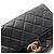 Timeless Borsa a tracolla Chanel Matelassé in pelle di agnello nera Nero - vista 12