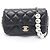 Timeless Borsa a Spalla Chanel Matelassé Small Flap Nero