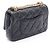 Borsa a Spalla Chanel Matelassé Mini Flap Chain Nero - vista 2