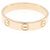 Anello Mini Love di Cartier in oro rosa - vista 2