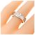 Cartier Love Ring mit halbem Diamanten - Ansicht 5