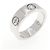 Cartier Love Ring mit halben Diamanten