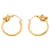 Céline Orecchini a cerchio Knot placcati oro Celine D'oro