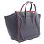 Céline Borsa Tote Celine Luggage Phantom Rosso Blu navy - vista 2