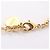 Bracciale con charm Christian Dior placcato oro Bianco D'oro - vista 3