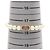 Bracciale con charm Christian Dior placcato oro Bianco D'oro - vista 5