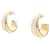 Orecchini Christian Dior Dior Code Hoop Bianco D'oro