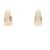 Orecchini Christian Dior Dior Code Hoop Bianco D'oro - vista 2