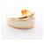Orecchini Christian Dior Dior Code Hoop Bianco D'oro - vista 6