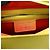 Christian Dior Dior LADY DIOR Borsa a mano sfumata Arancione Giallo - vista 4