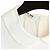Miu Miu 2015 Top Blanc Dos Plisse FR38 Blusa de Algodón Blanco con Espalda Plisada UK10 US6 - vista 3