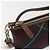 BURBERRY Nova Check Blue Label Hand Pouch Canvas Navy Silver Auth hk3935A Silber Marineblau - Ansicht 16