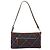 BURBERRY Nova Check Blue Label Hand Pouch Canvas Navy Silver Auth hk3935A Silber Marineblau - Ansicht 3