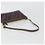 BURBERRY Nova Check Blue Label Hand Pouch Canvas Navy Silver Auth hk3935A Silber Marineblau - Ansicht 7