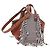 Borsa a mano LOEWE Hammock Small in pelle 2way Marrone Argento Auth 191725SAM