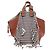 Borsa a mano LOEWE Hammock Small in pelle 2way Marrone Argento Auth 191725SAM - vista 2