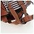 Borsa a mano LOEWE Hammock Small in pelle 2way Marrone Argento Auth 191725SAM - vista 7