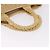 Miu Miu Woven Tote Bag aus Raphia 2way Beige mit Goldton Auth ki6738M - Ansicht 7