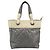 CHANEL Paris Biarritz PM Tote Bag aus beschichtetem Canvas mit silbernem CC Auth 191000 - Ansicht 2