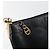Borsa a tracolla Christian Dior in pelle di vitello nera e oro Auth 191075 Nero D'oro - vista 17