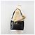 Borsa a tracolla Christian Dior in pelle di vitello nera e oro Auth 191075 Nero D'oro - vista 25