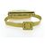 CHANEL Gürteltasche aus Caviar-Leder Limonengelb Gold CC Authentisch am12134V Golden - Ansicht 8