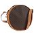 Céline Borsa a Spalla CELINE Macadam Canvas PVC Pelle Marrone Oro Auth 191822V D'oro