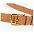 Céline Borsa a Spalla CELINE Macadam Canvas PVC Pelle Marrone Oro Auth 191822V D'oro - vista 8