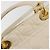 Borsa Christian Dior Lady Dior Canage in pelle di agnello 2way White Gold Auth ep15557A - vista 16