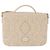 Borsa a Spalla VALENTINO in Pelle 2way Avorio Oro Auth BA14149V D'oro Crudo - vista 13