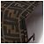 Borsa a Mano FENDI Zucca Canvas Nero Marrone Auth 193515 - vista 10
