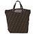 Borsa a Mano FENDI Zucca Canvas Nero Marrone Auth 193515 - vista 2