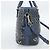 Borsa PRADA in Vinile 2way Blu Oro Auth 193975 D'oro - vista 4