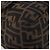 FENDI Zucca Canvas Mamma Baguette Borsa a tracolla Marrone Argento Auth yk20680SAM - vista 10