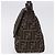 FENDI Zucca Canvas Mamma Baguette Borsa a tracolla Marrone Argento Auth yk20680SAM - vista 4