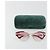 Occhiali da sole GUCCI Metallo Rosso Oro Auth bs36303V D'oro - vista 14