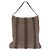 Borsa a Spalla FENDI Lana Marrone Tonalità Oro Auth 192733 - vista 3