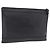Clutch BALENCIAGA in pelle nera argento 373834 Auth 193517A Nero