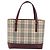 BURBERRY Nova Check Handtasche Canvas Beige Gold Auth ep15581 Golden - Ansicht 2