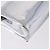 Clutch Christian Louboutin in pelle argento Auth 191142 - vista 10