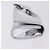 Clutch Christian Louboutin in pelle argento Auth 191142 - vista 4