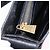Céline Borsa a tracolla CELINE Macadam Canvas PVC Pelle Nera Oro Auth 193854 Nero D'oro - vista 23