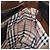 Borsa Tote BURBERRY in pelle 2way Marrone Argento Auth ka5407 - vista 20