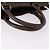 Borsa Tote BURBERRY in pelle 2way Marrone Argento Auth ka5407 - vista 7