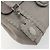 Borsa a mano FENDI Selleria Mini Linda in pelle argento Auth 191083A - vista 14