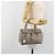 Borsa a mano FENDI Selleria Mini Linda in pelle argento Auth 191083A - vista 24