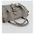 Borsa a mano FENDI Selleria Mini Linda in pelle argento Auth 191083A - vista 7
