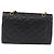 CHANEL Matelasse 28 Chain Hand Bag Lamb Skin Paris Limited Black Auth yk20684SAM Nero - vista 3